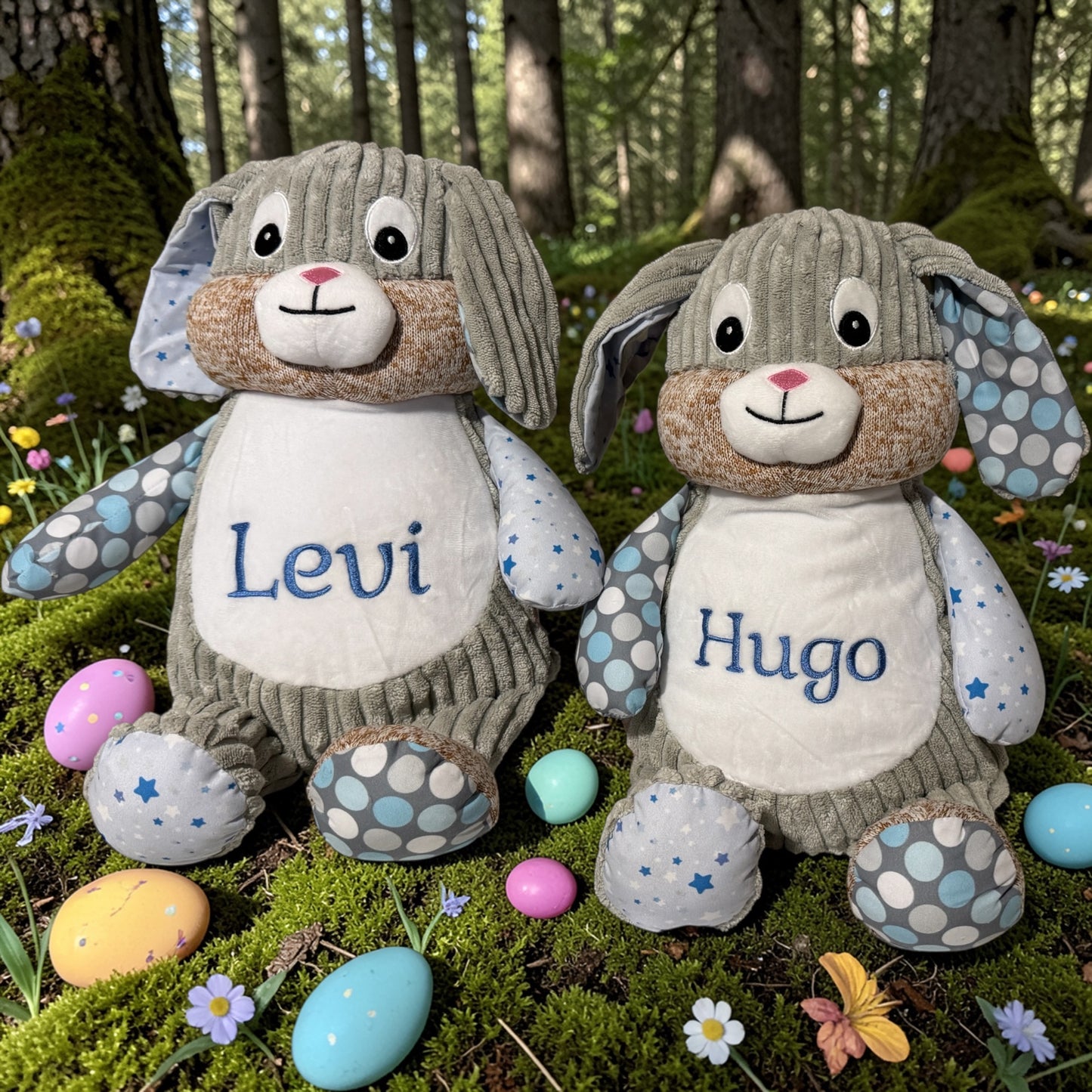 Cubbies Sensory Bunny Harlequin Starry Night