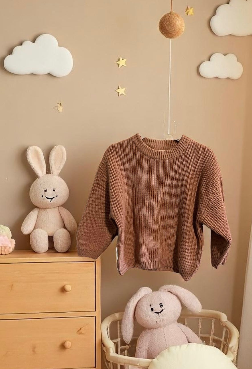 Knit Jumpers Rust
