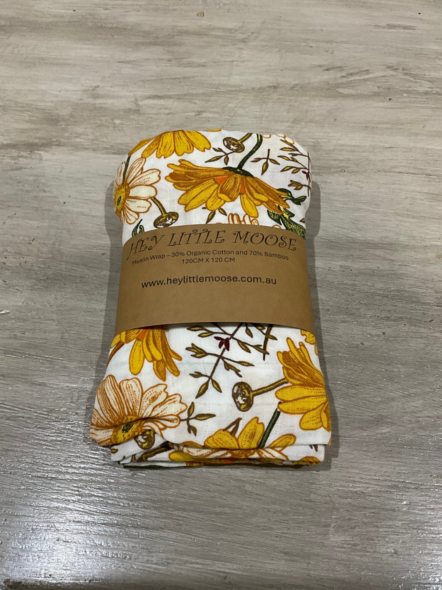 Muslin Wrap Floral 2