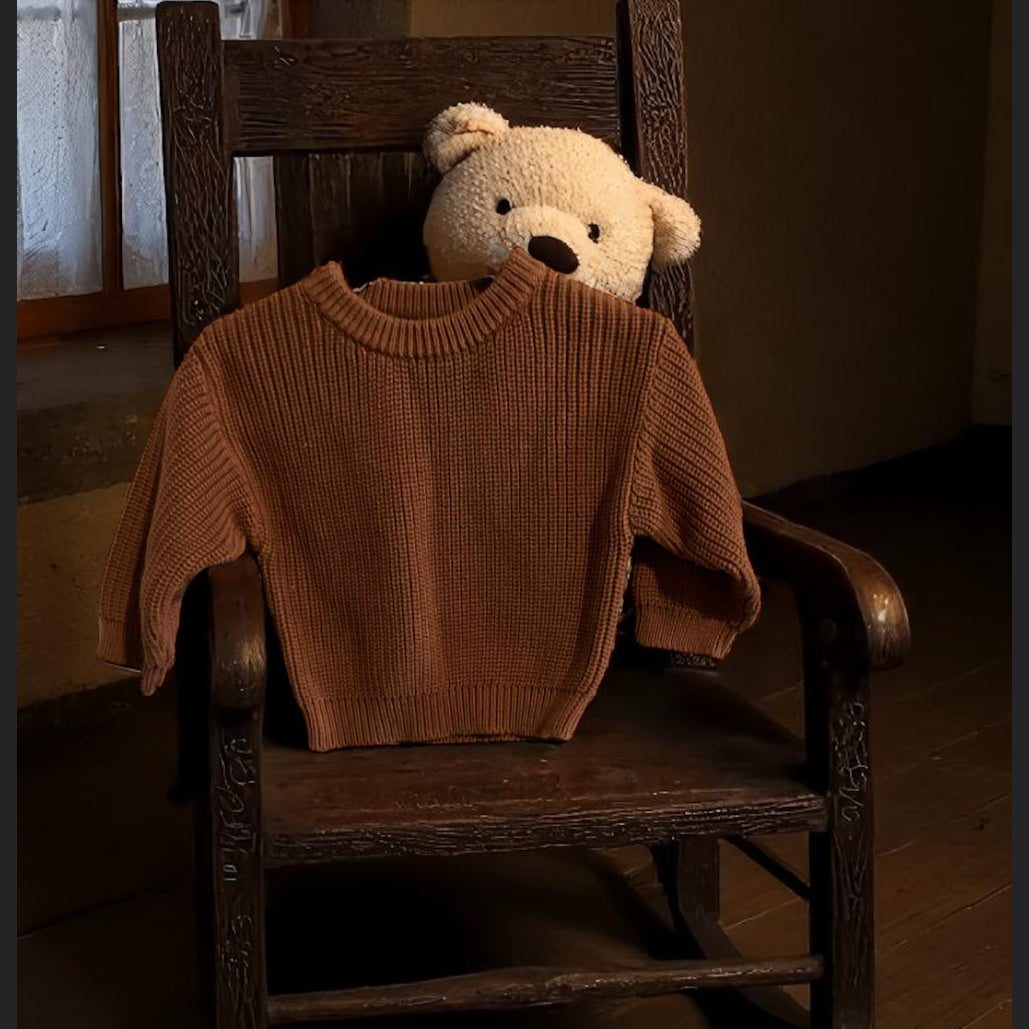 Knit Jumper 0-3 months Brown
