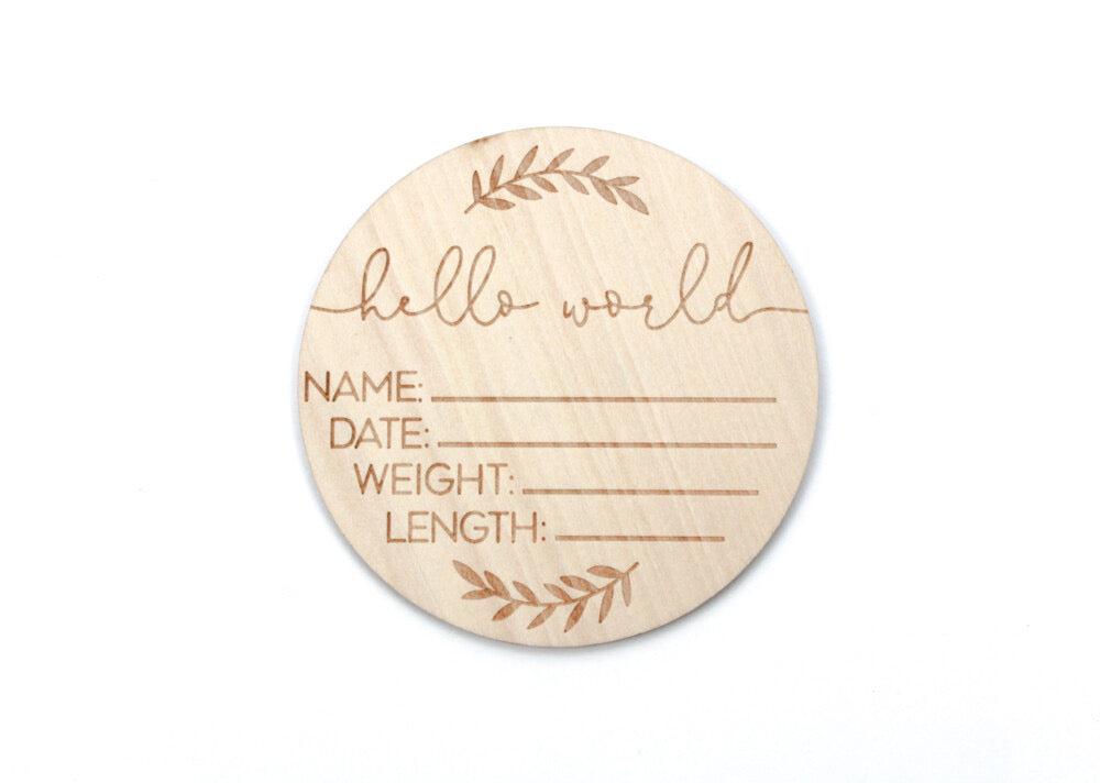 Announcement or Keepsake Discs Various