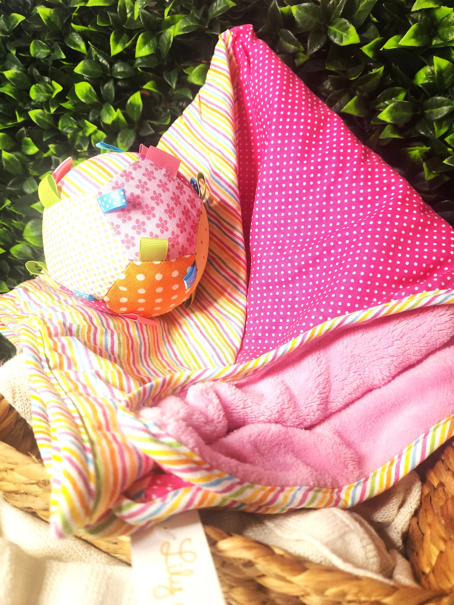 Lily and George Blanket Pinks