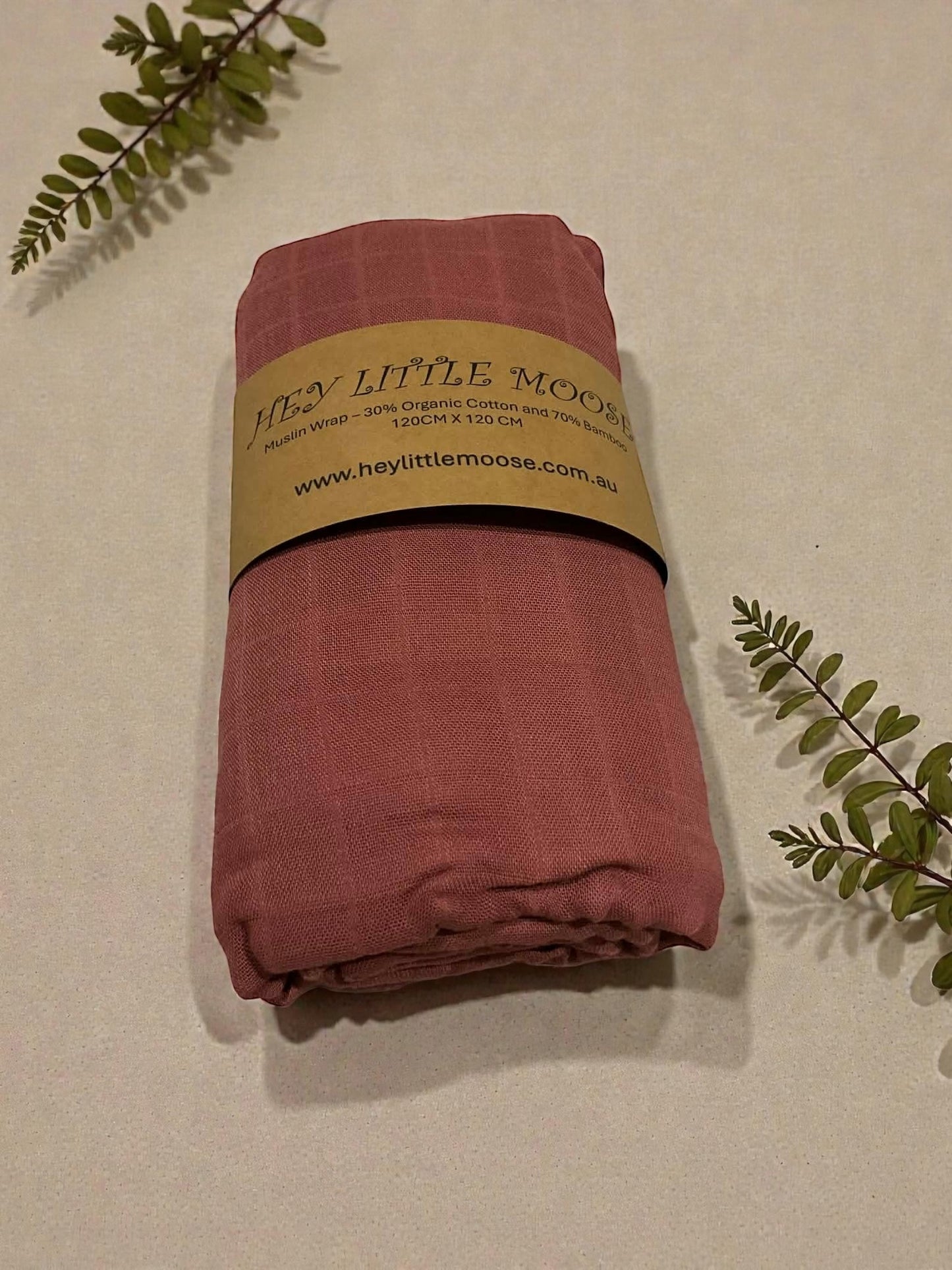 Muslin Wrap Light Plum