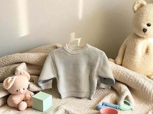 Knit Jumper 0-3 months White