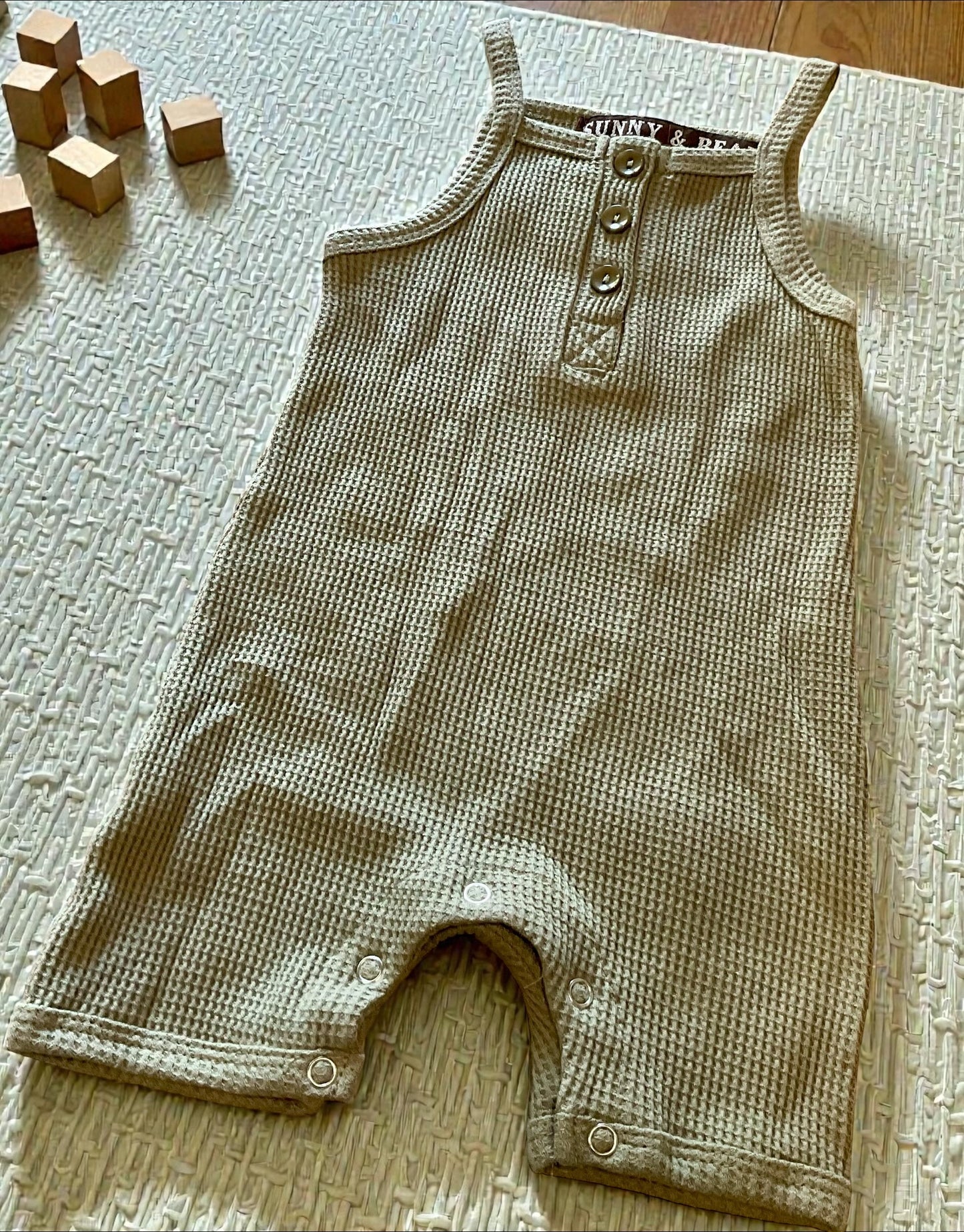 Sleveless Romper Olive