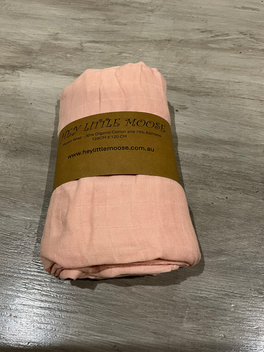 Muslin Wrap Light Pink