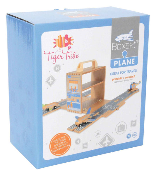Wooden Travel Playset Planes