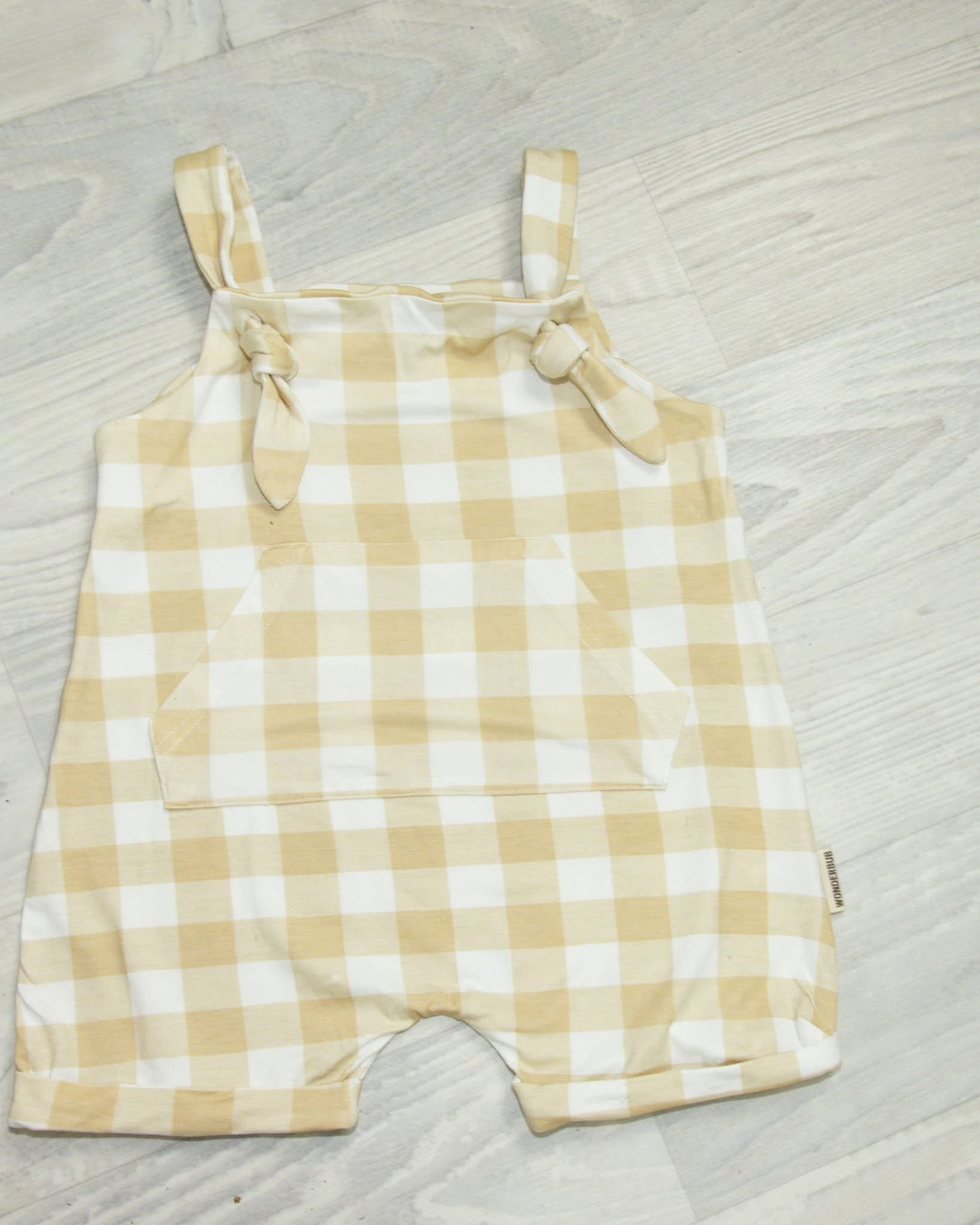 Bamboo Summer Romper Gingham