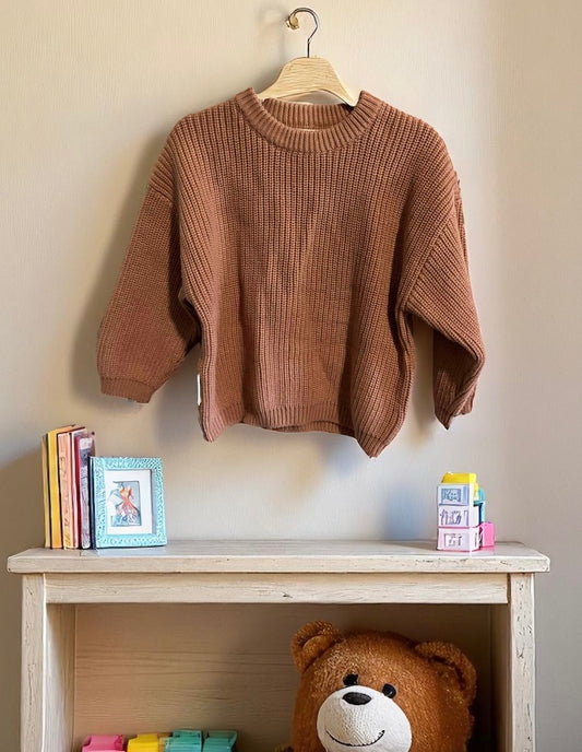 Knit Jumpers Rust