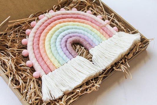 Rainbow hanging decor Pastel Rainbow