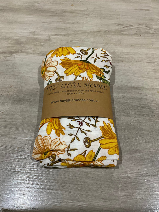 Muslin Wrap Floral 2
