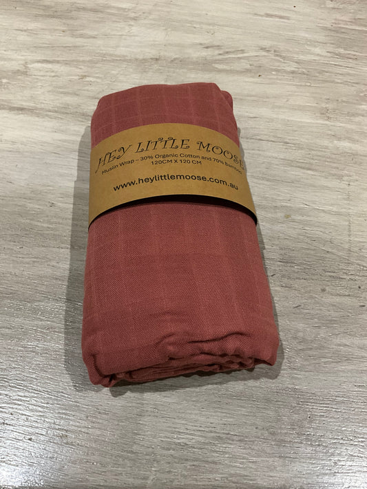 Muslin Wrap Light Plum