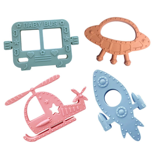 4 pack Transport Teethers