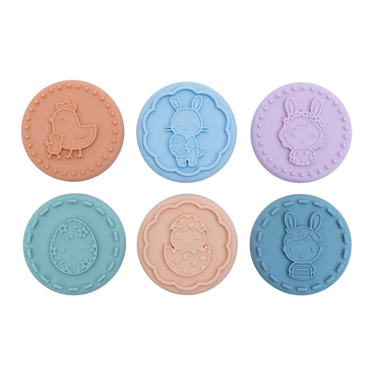 Easter Stampies® | Kids’ Easter Cookie & Craft Stamp Set