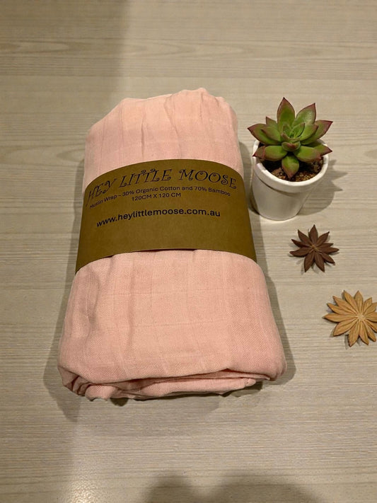 Muslin Wrap Light Pink