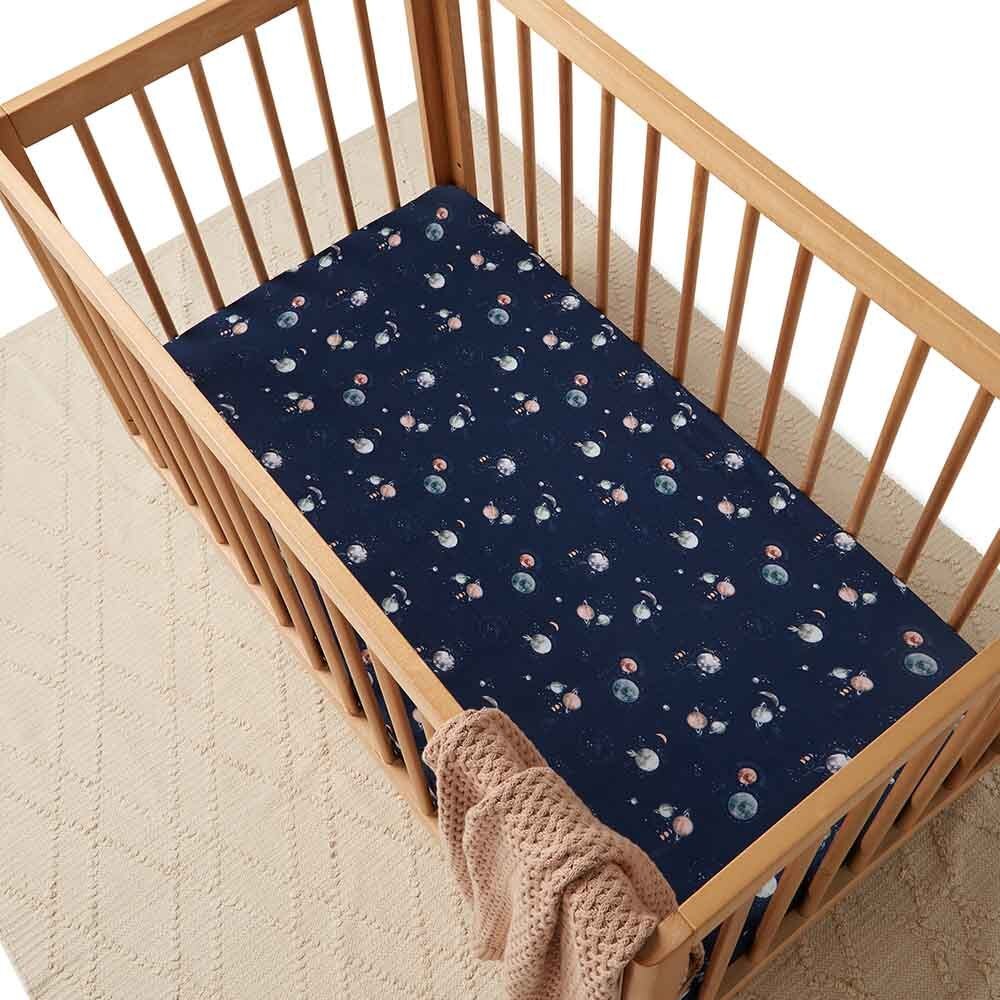 Fitted  Snuggle Hunny Sheet  Milky Way