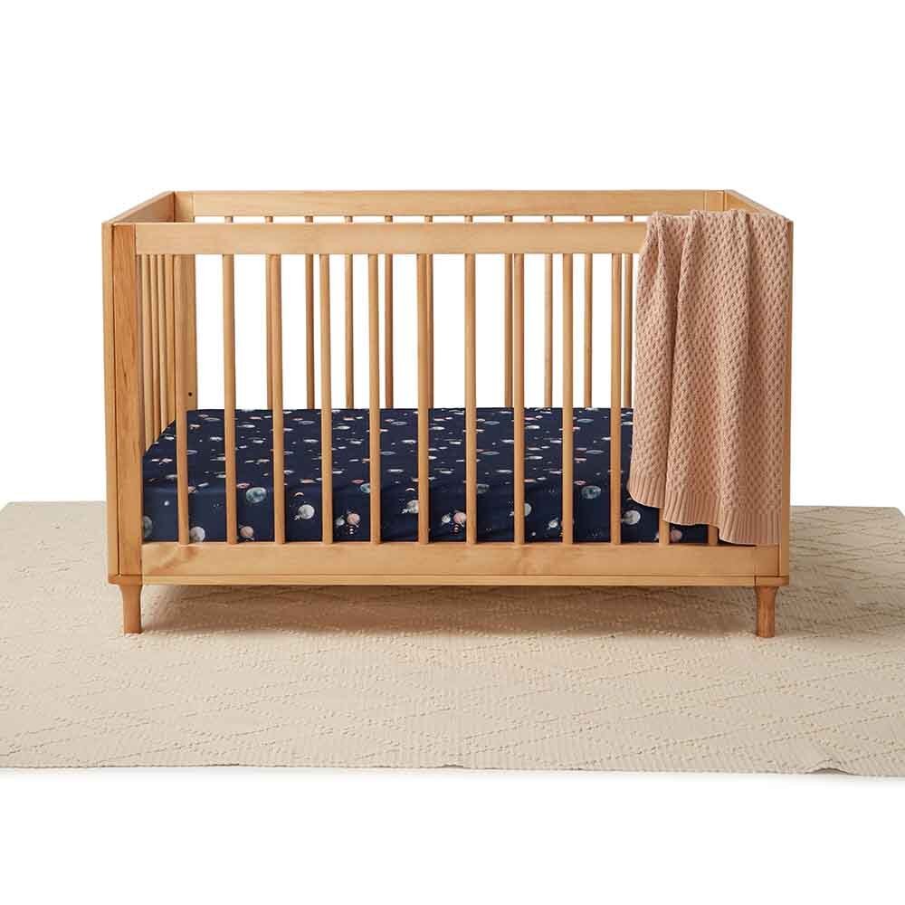 Fitted  Snuggle Hunny Sheet  Milky Way